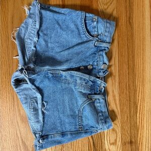 REVICE Light Blue Denim Shorts